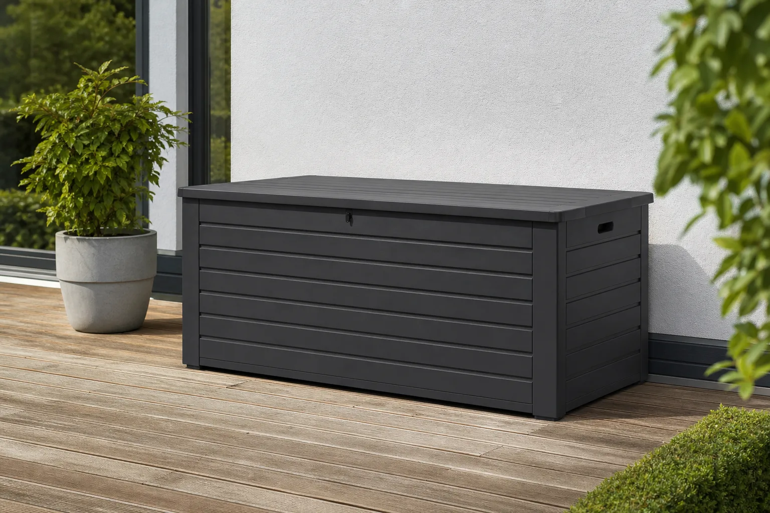 Auflagenbox fuer die Terrasse kaufen: Stauraum, Design und Wetterfestigkeit vergleichen