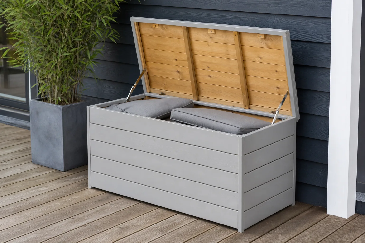 Praktische DIY-Auflagenboxen: Individuelle Loesungen fuer mehr Stauraum